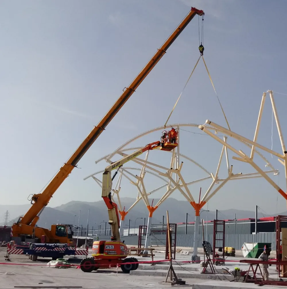 Fabricación de estructuras metálicas en acero